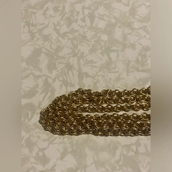 💎 Vintage Costume Acorn Faux Pearl Necklace #7516 - Picture 8 of 9